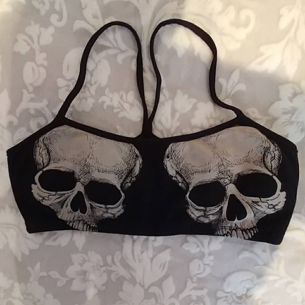 Skull bralette